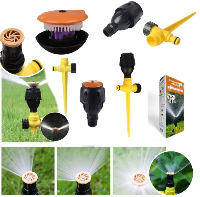 Вращающийся инновационный Садовый Разбрызгиватель 360 Lawn Water Sprinkler, Спринклерный универсальный распылитель для газона ороситель огорода 360 градусов система полива для сада