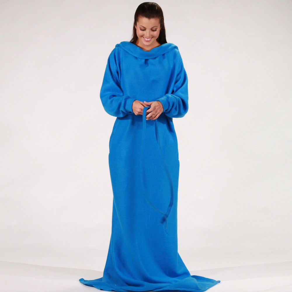 Плед, одеяло с рукавами SNUGGIE, плед халат, плед флисовый