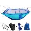 Подвесной гамак с москитной сеткой Hammock Net, двухместный гамак в чехле