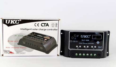 Солнечный контроллер заряда Solar controler 30A для солнечных батарей установок