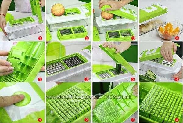 Оригинал Овощерезка Nicer Dicer Plus, Найсер Дайсер Плюс. Корея