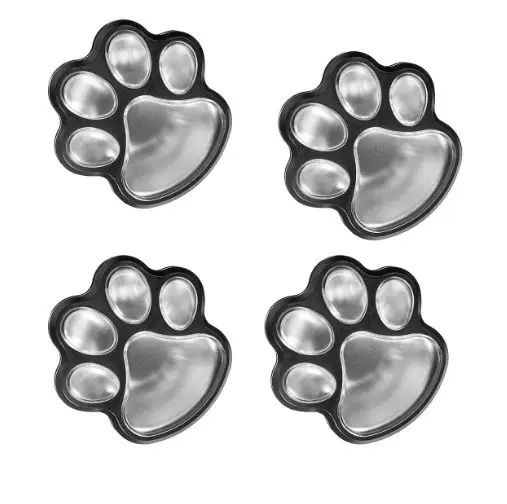 Светящиеся Следы Paw Print Light На Солнечной Батарее, Автономный уличный светильник в грунт, Уличный Тротуарный Светильник в форме следов, светодиодные следы с защитой от влаги, фонарь-лапки садовый газонный