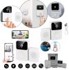 Домофон с камерой WiFi и датчиком движения Doorbell X9  Умный дверной многофункциональный видеозвонок, инновационный видеодомофон с удаленным контролем со смартфона, с функцией видеозаписи по срабатыванию датчика движения