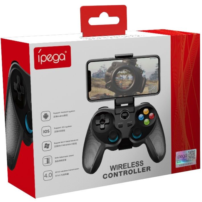 Беспроводной джойстик для телефона Gamepad iPega PG-9157, Беспроводной геймпад Android/iOS