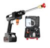 Беспроводная мойка высокого давления Cleaning Gun 48V 550W на 2 аккумулятора, аккумуляторная мини мойка с кейсом для машины