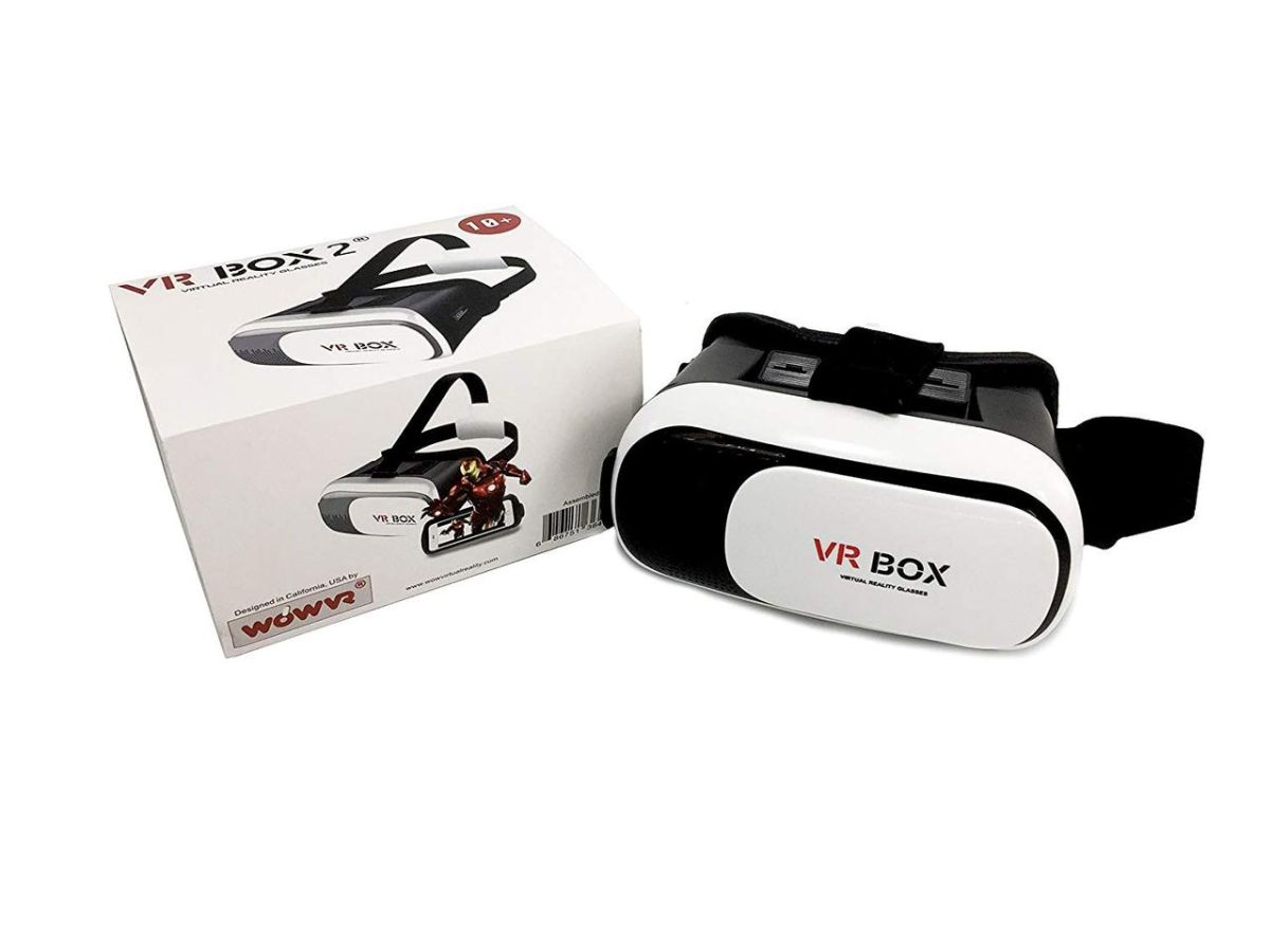 Очки виртуальной реальности VR BOX 2.0 с пультом, шлем виртуальной реальности 3D