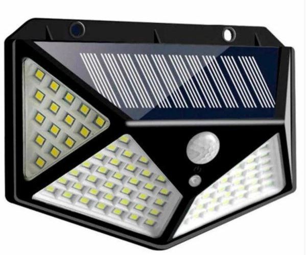 Фонарь навесной с датчиком движения BL CL 100 -100led + solar с датчиком движения, уличный LED светильник водонепроницаемый, автоматическое включение