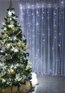 Гирлянд Штора водопад Белая 3x2 м 160 led на медной проволоке светодиодная Xmas LED W-9 3мx2м