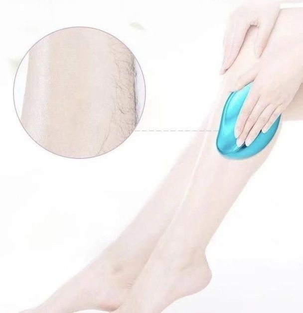 Гриндер-кристаллический эпилятор-депилятор для удаления волос Glass Shaver, Портативный Компактный Многократный Безболезненный депилятор для тела, Для всех видов волос, гладкая и мягкая кожа