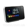 Часы метеостанция с проектором времени жидкокристаллические TABLE CLOCK. Проектор часы 8190