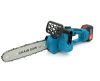 Ручная Мощная Универсальная Электропила 24V Chain Saw 12'', Пила аккумуляторная беспроводная безопасная выносливая портативная цепная для распилки дров и обрезки деревьев или веток с двумя аккумуляторами