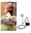 Душ портативний кемпінговий Gotel Q16H Outdoor Shower на 20 л з помпою від акумулятора 2200 mah.