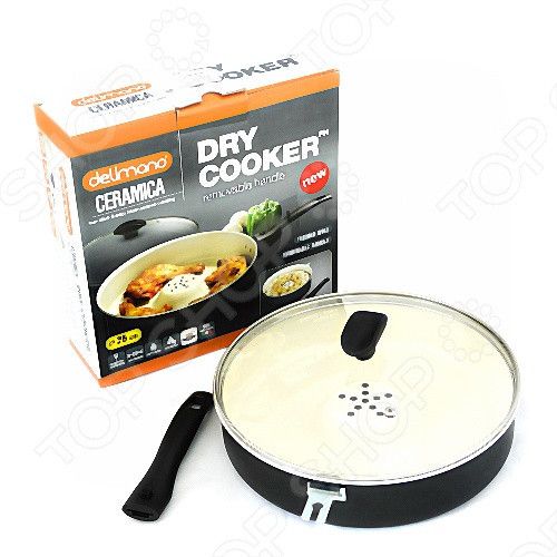 Сковородка Dry Cooker (Драй кукер), Керамическая сковорода. KAITINT EXCELLENT. Жароварня
