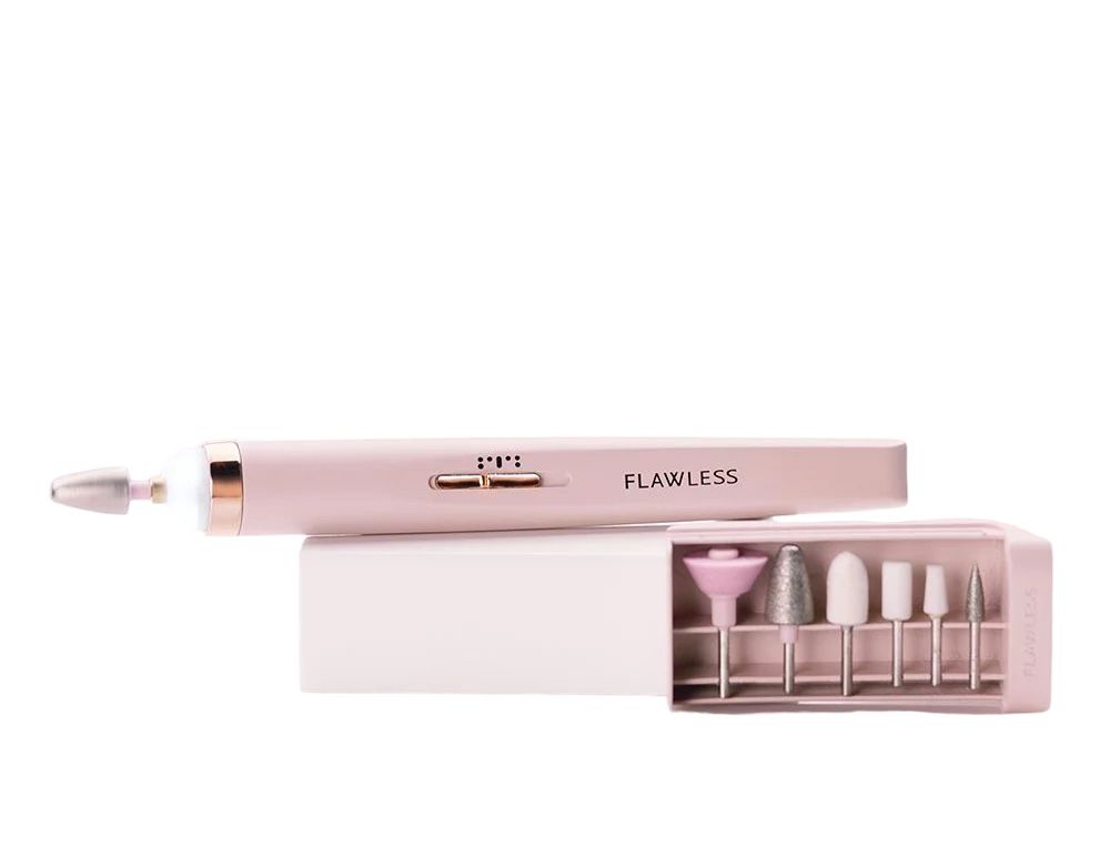 Беспроводной фрезер-ручка для маникюра и педикюра Flawless Salon Nails 5 в 1