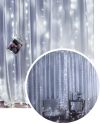 Гирлянд Штора водопад Белая 3x2 м 160 led на медной проволоке светодиодная Xmas LED W-9 3мx2м