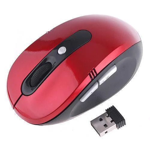 Мышка беспроводная красная MOUSE G108