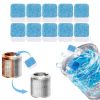 Антибактериальное Средство для чистки стиральной машины Washing Machin Cleaner, Таблетки по уходу за бытовой техникой, для очистки и удаления запаха остатков грязи и налета, для всех моделей стиральных машин