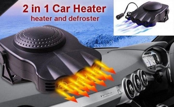 Автомобильный обогреватель Car Fan 704 150 Вт, керамический обогреватель салона автодуйка Auto Heater 12V