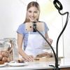 Держатель на прищепке с led подсветкой, подсветка для стриминга, кольцо для селфи