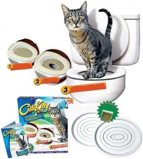 Набор для приучения кошек к туалету CitiKitty Cat Toilet