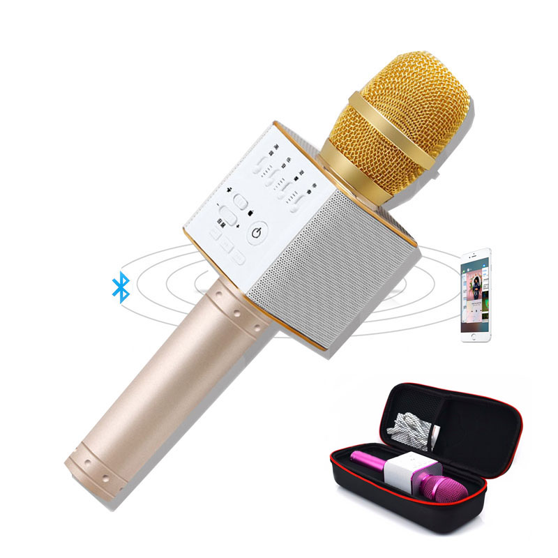 Микрофон DM Karaoke Q9 + чехол