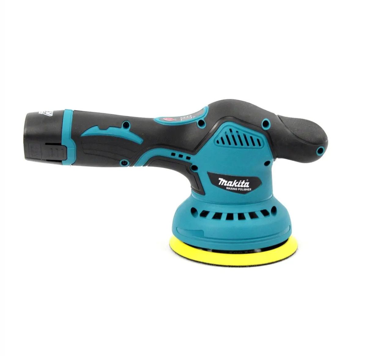 Беспроводная аккумуляторная полировочная машинка Makita 12V D600 с насадками 1250 Вт, Шлифовальная машина с двумя аккумуляторами