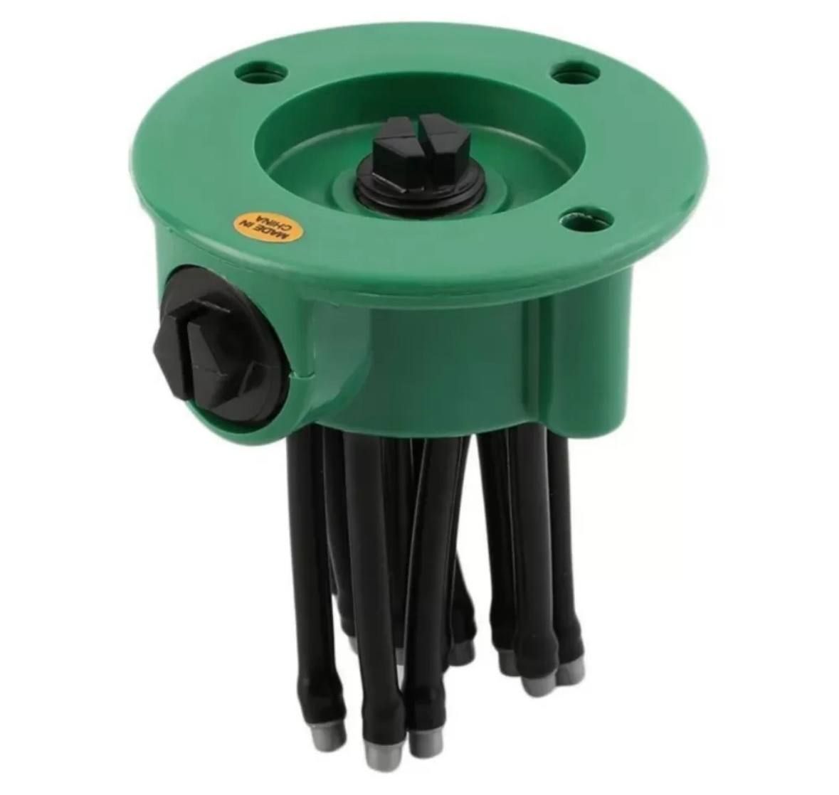 Зрошувач Water Sprinklers 360 для поливу, Спринклерний зрошувач - розпилювач для газону 360 Multifunctional Water Sprinklers, Розумна система поливу 12 в 1, Поливальна система автоматична, Дощувач городний, Розбризкувач для саду
