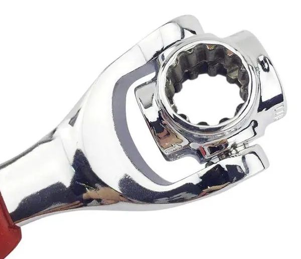 Универсальный многофункциональный гаечный ключ 48 в 1  Universal Tiger Wrench PRO, две вращающиеся на 360? головки, Торцевой ключ, Комбинированный портативный походный инструмент, облегчает работу с труднодоступными гайками и болтами