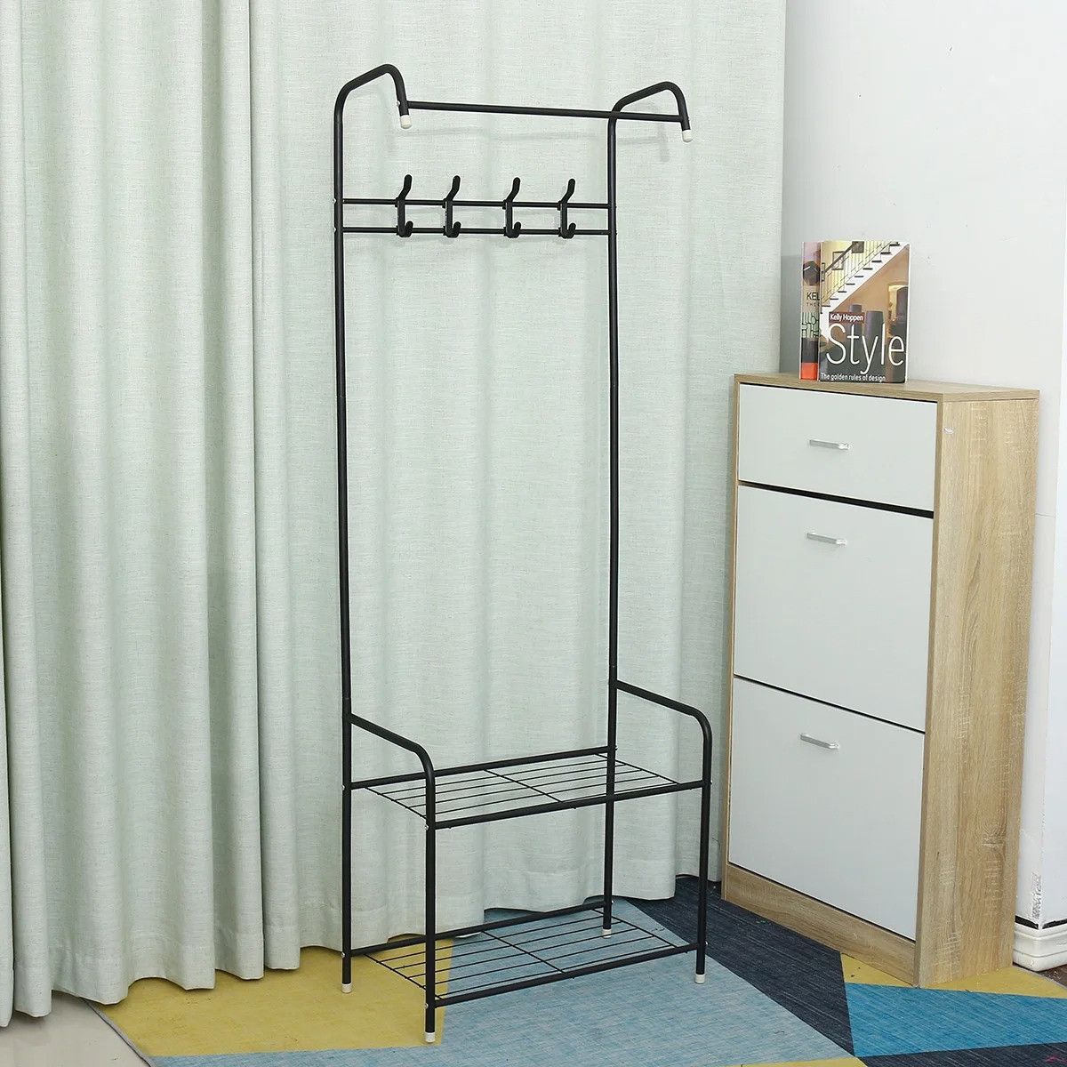 Напольная вешалка для одежды NEW Corridor RACK, вешалка передвижная
