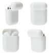 Стерео гарнитура TWS i12 inPods Sensor Bluetooth 5.0, Компактные Портативные Универсальные Беспроводные сенсорные блютуз наушники с боксом для зарядки,  Встроенный микрофон, Совместимость с Android, iOS