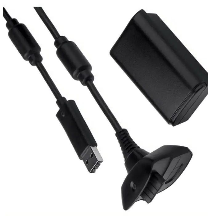 Набор батарея аккумулятор для джойстика XBOX360  4800 mah + зарядное устройство 4в1 для беспроводного контроллера