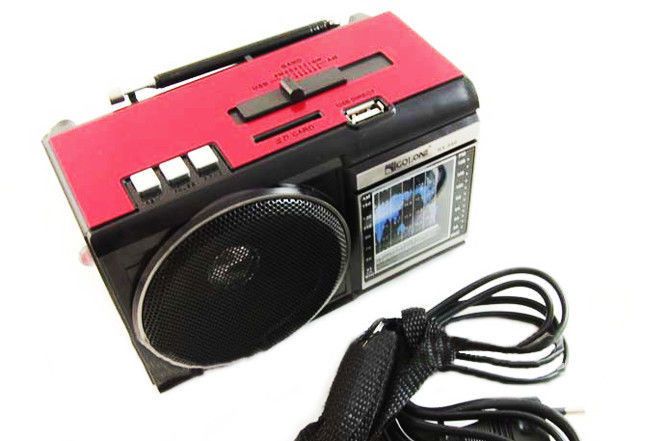 Радиоприемник колонка MP3 Golon RX 081 Wooden