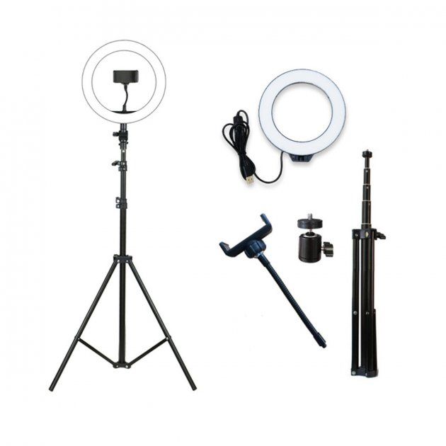 Штатив для кольцевой лампы Ring Light Stand штатив 210 см, Студийная стойка для камеры