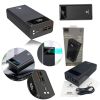 Power bank LENYES PX491 40000mAh (реальная емкость), портативное зарядное устройство с индикацией заряда, внешняя аккумуляторная батарея, универсальная мобильная батарея, практичный павербанк с быстрой зарядкой