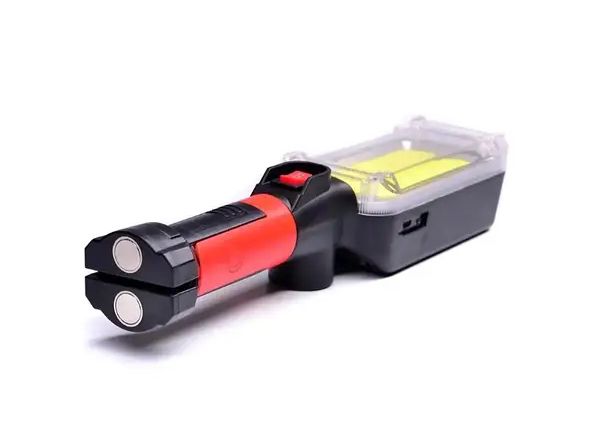 Многофункциональный аккумуляторный фонарь Bailong BL-ZJ-8859-B-COB от USB 20Вт, Фонарик для СТО с магнитом и крючком