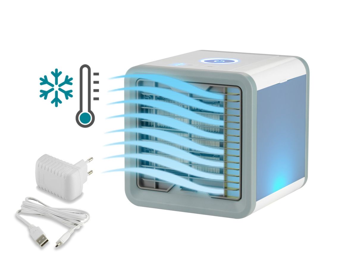 Мобильный кондиционер Arctic Air, охлаждает воздух, вентилятор, охладитель