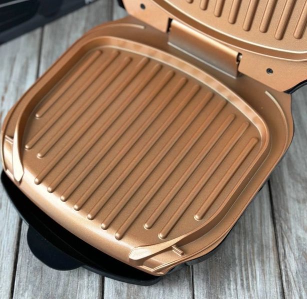 Электрический контактный гриль бутербродница прижимной Gotham Steel Electric Grill 1200 Вт с антипригарным покрытием