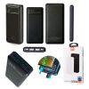 Портативный компактный переносной Power Bank WUW Y100 20000 mAh PD 22.5W, универсальный внешний аккумулятор с быстрой зарядкой Quick Charge 3.0, павербанк с цифровым LED-индикаторм уровня заряда, Двойной USB