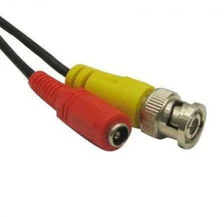 CCTV Кабель для камер видеонаблюдения 10 метров 12V BNC + DC 5.5x2.1, Патчкорд комбинированный 10м