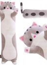 Мягкая игрушка подушка Кот Батон 50см, подушка обнимашка кот батон