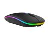 Беспроводная мышка BauTech Со тонкая с разноцветной RGB подсветкой Bluetooth