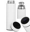 Умный термос с сенсорным LED экраном 500мл, термос с датчиком индикатором температуры, Бутылка термос из нержавеющей стали