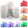 Ночник 3 свечи Luma Candles Color Changing, Комплект светодиодных свечей с ДУ, Светильник 3 свечи