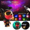 Чудо Проектор звездного неба в виде космической собаки Spase Dog Galaxy Star Lightr, светильник ночной проектор Галактик и Космоса, космический пес - Астронавт, с пультом дистанционного управления и таймером