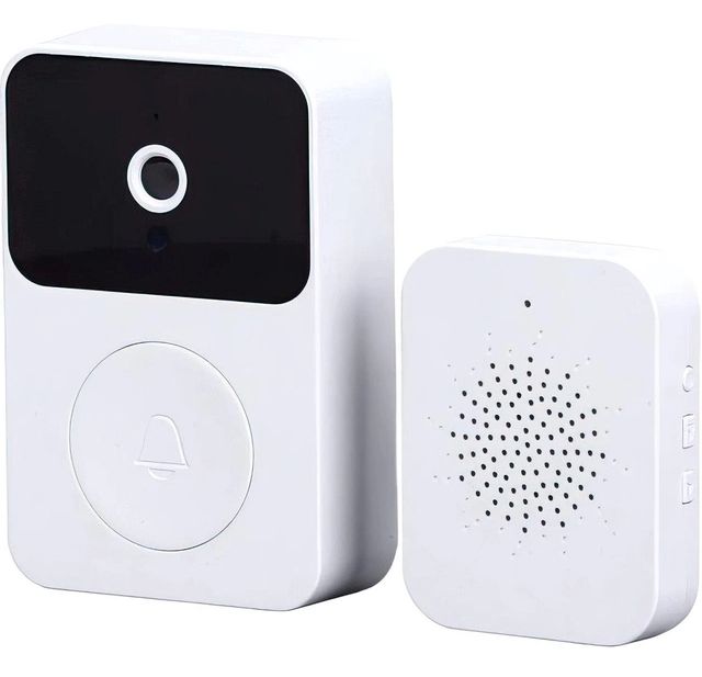 Домофон с камерой WiFi и датчиком движения Doorbell X9  Умный дверной многофункциональный видеозвонок, инновационный видеодомофон с удаленным контролем со смартфона, с функцией видеозаписи по срабатыванию датчика движения