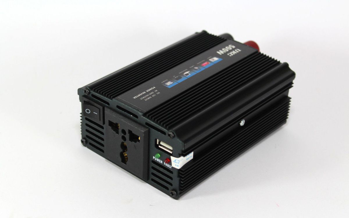 Инвертор с зарядкой, преобразователь напряжения AC/DC 500W 12V SSK