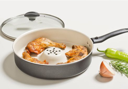 Сковородка Dry Cooker (Драй кукер), Керамическая сковорода. KAITINT EXCELLENT. Жароварня