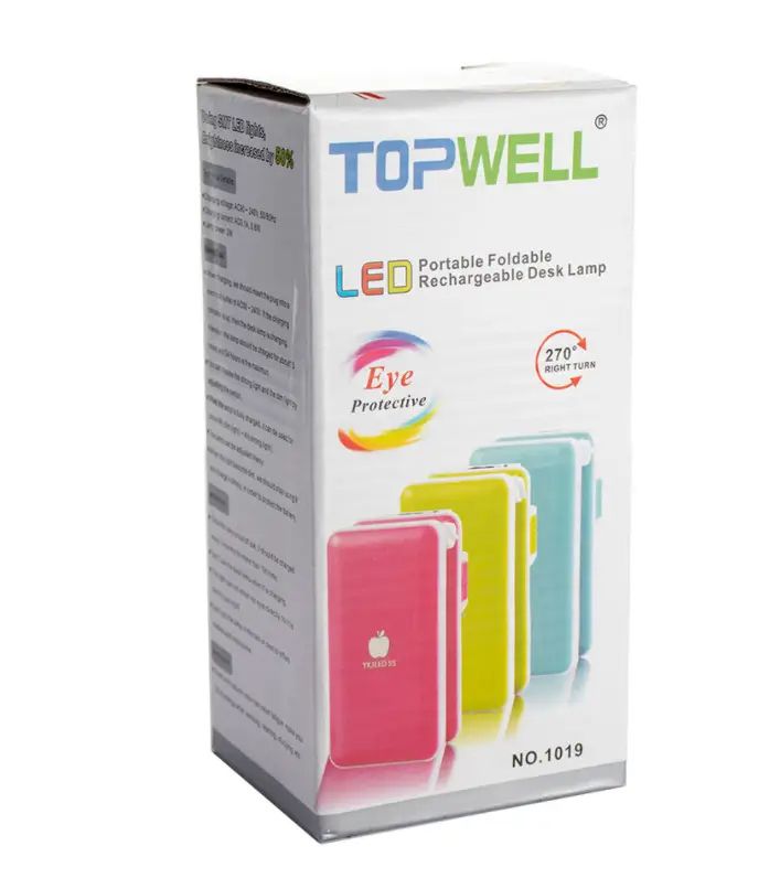 Аккумуляторная настольная лампа трансформер Led Topwell Table Lamp 1018, складная настольная лампа трансформер