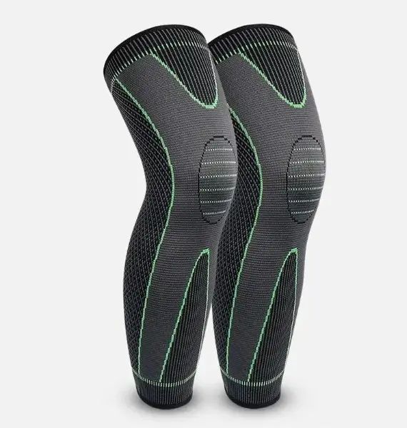 Универсальные компрессионные спортивные гетры для мужчин и женщин KNEE SUPPORT, фиксатор коленного сустава, бандаж на голень и коленку