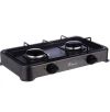 Портативная настольная газовая плита таганок Domotec MS 6602 на 2 конфорки